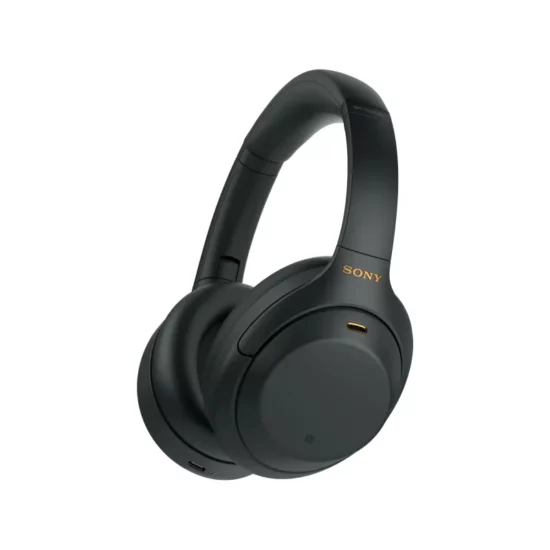 Sony WH-1000XM4 Wireless Noise Cancelling Over-Ear Headphones (Black) – Image 1