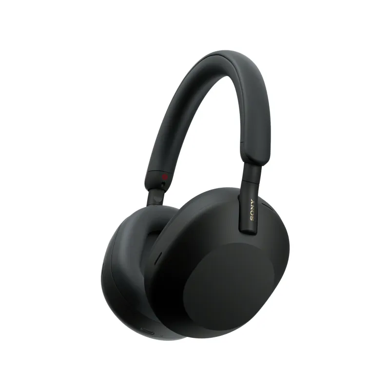 Sony WH-1000XM5 Premium Noise Cancelling Wireless Over-Ear Headphones (Black) – Image 1