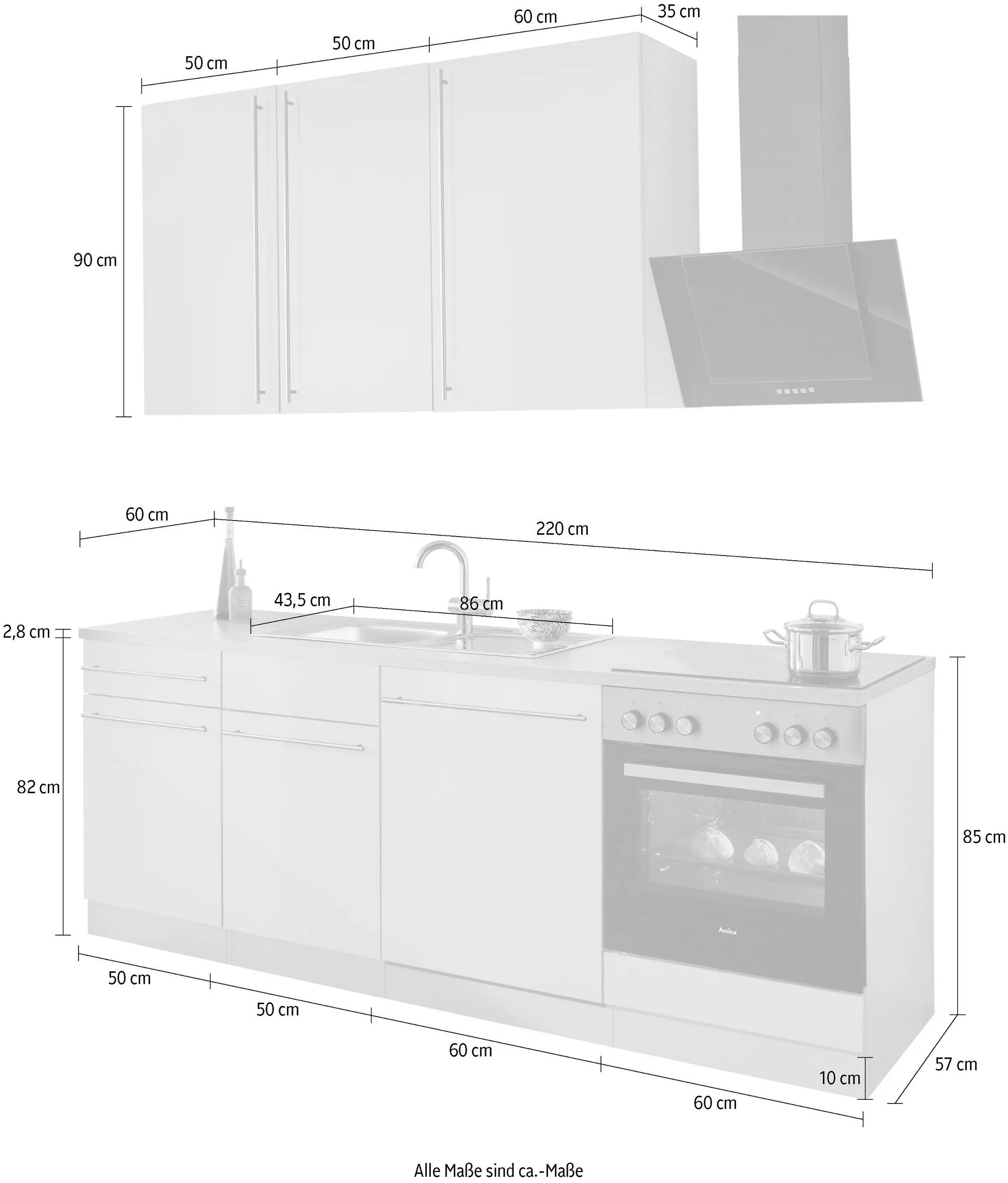 Küche Chicago wiho kitchens – elegantes Design – Image 5