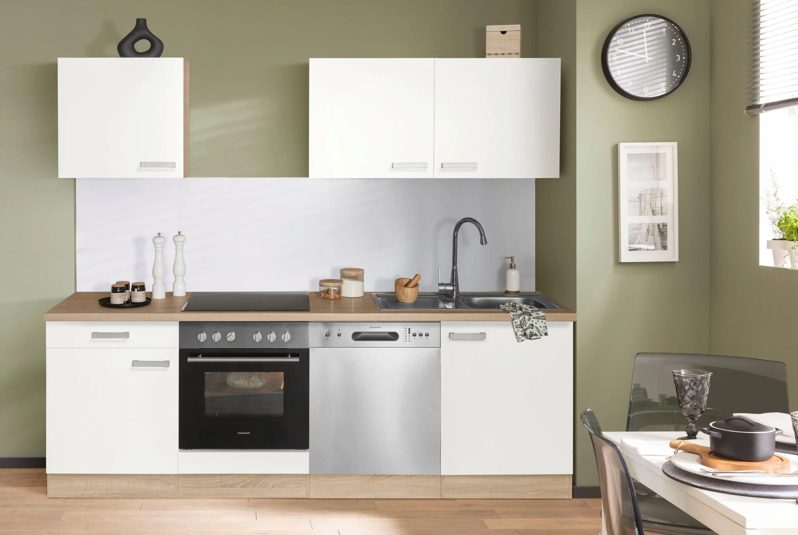 Küchenzeile Leer Breite 240 cm – Image 5