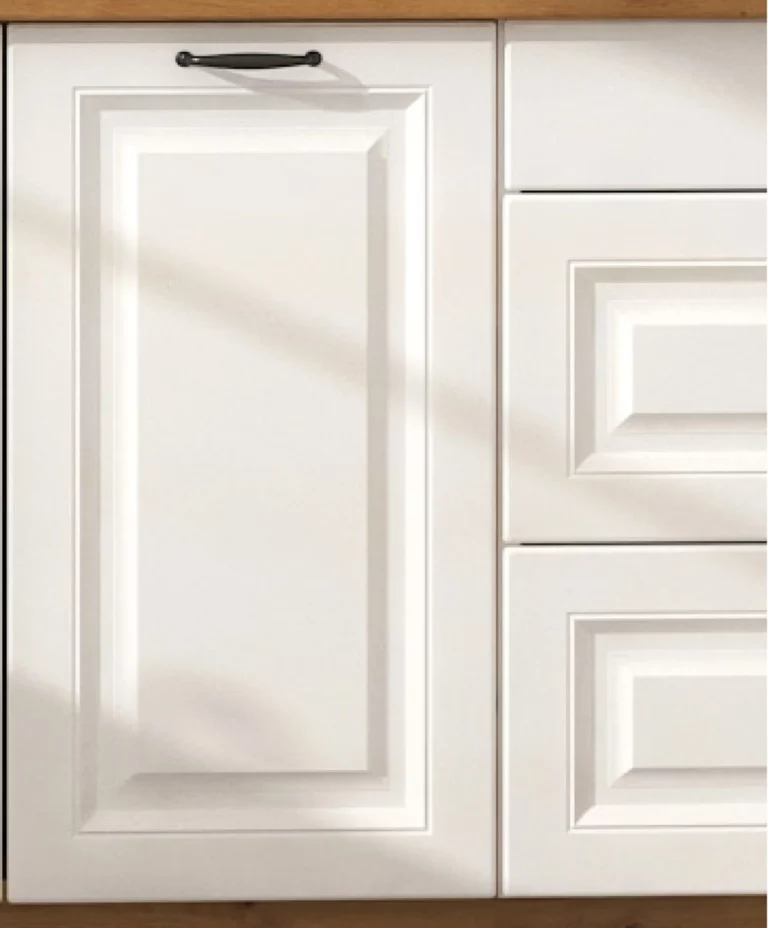 Eckküche STILO 350 x 210 cm – Moderner Landhausstil