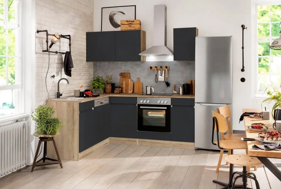 Eckküche „Roth" von OPTIFIT – Minimalistisches Design – Image 2