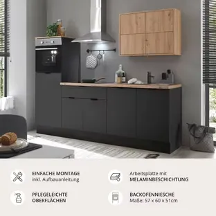Küchenzeile „KS-Georgia" von KOCHSTATION – Elegantes Design – Image 5