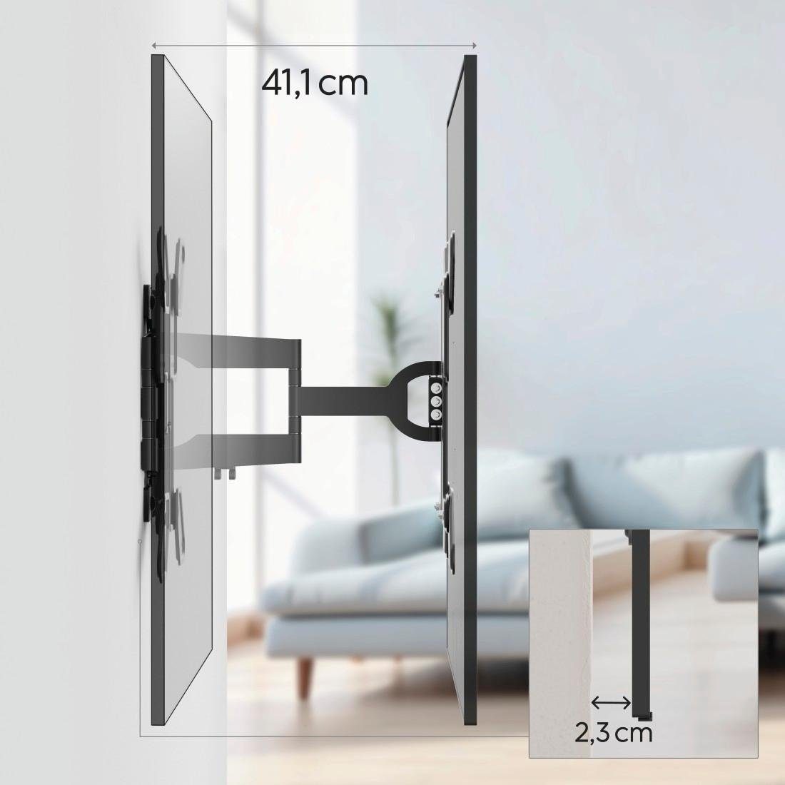 Vollbewegliche OLED-Wandhalterung – 37–90 Zoll, 120° schwenkbar, neigbar, – Image 6