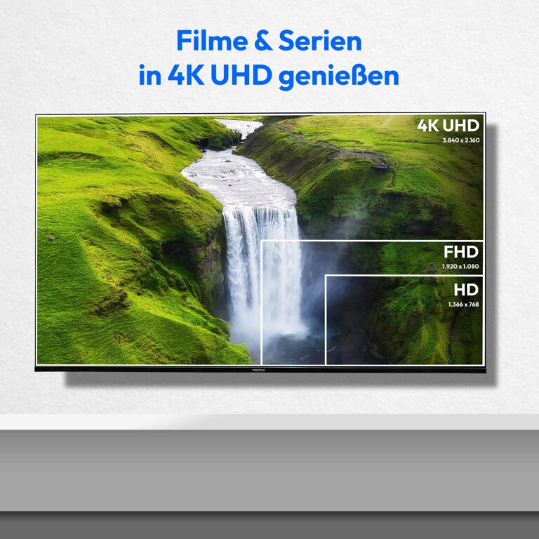 MEDION LIFE X8502508 MD850601 – 50 Zoll 4K QLED Smart TV
