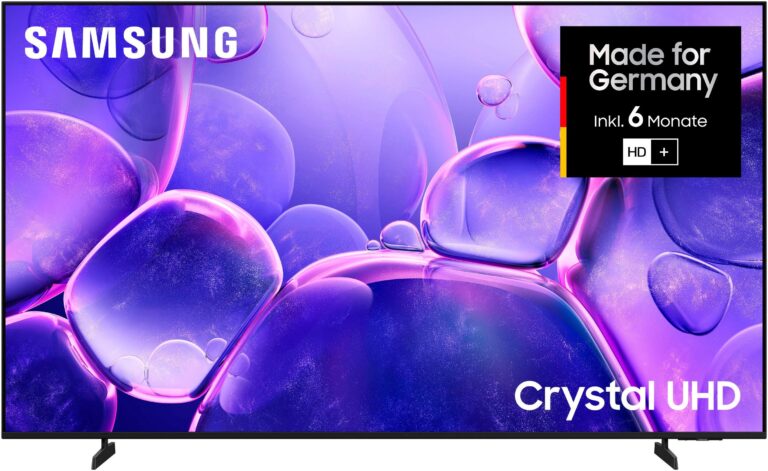 Samsung GU65U8079FU – 65 Zoll 4K UHD LED Smart TV mit Crystal-Prozessor 4K