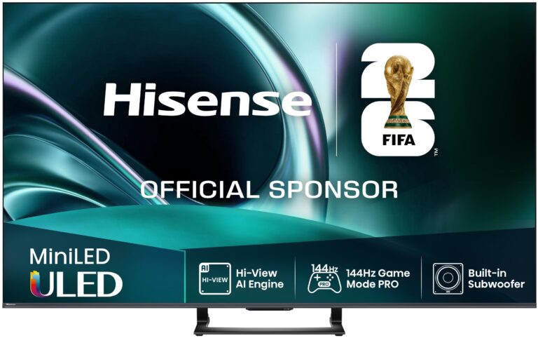 Hisense U7Q Mini LED ULED TV – Mini-LED-Hintergrundbeleuchtung,