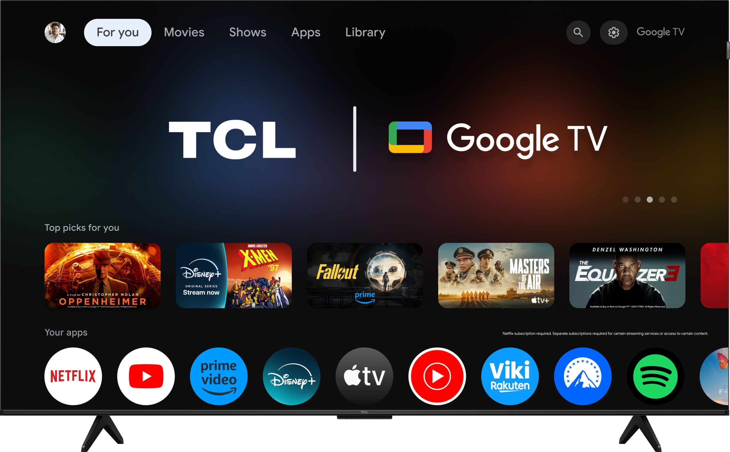 TCL QLED 4K 75P71KX1 – 75 Zoll QLED 4K Smart TV mit Google TV, HVA-Panel – Image 5
