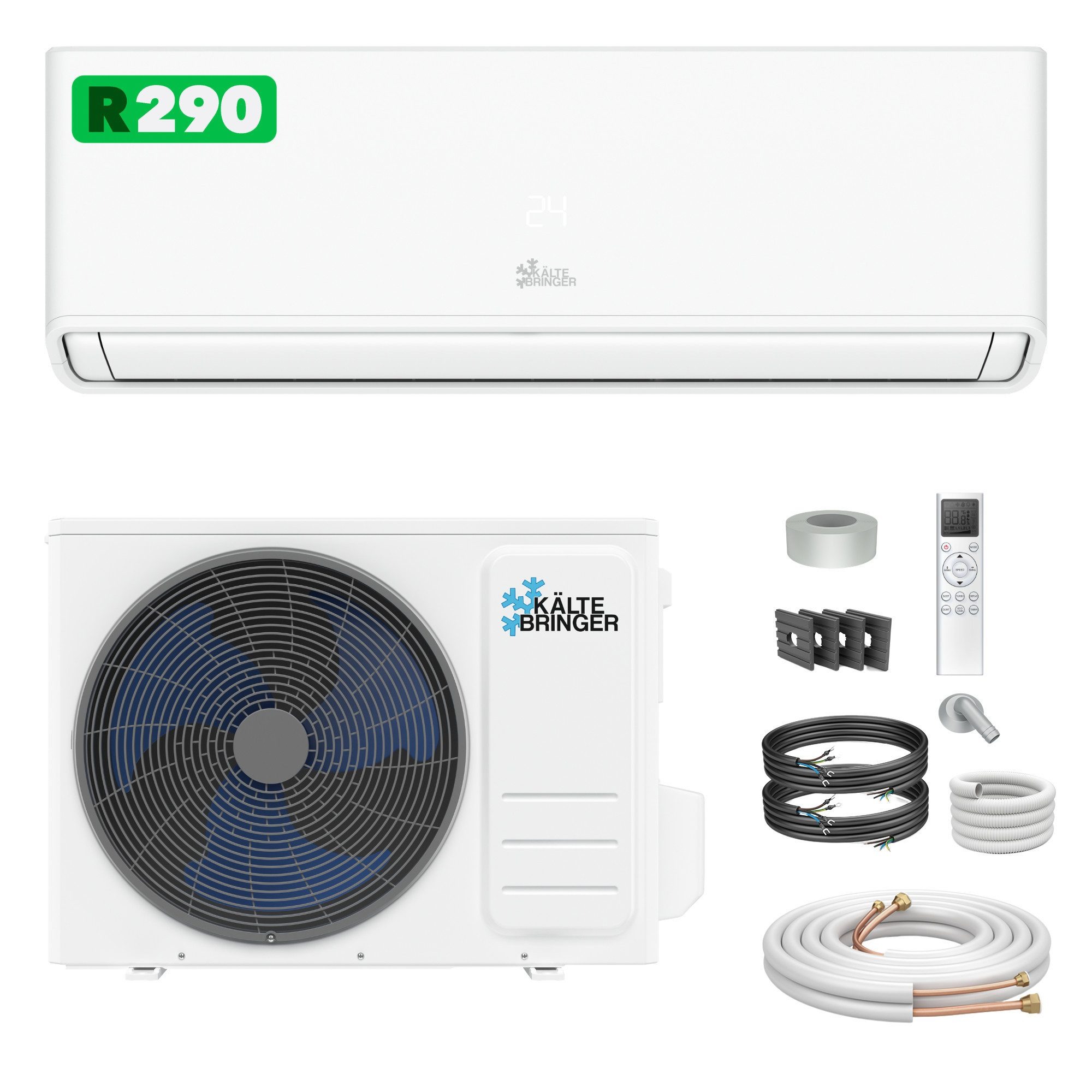 Split-Klimaanlage Kältebringer 12000 BTU – Energieeffiziente Klimatisierung für jede Jahreszeit – Image 4