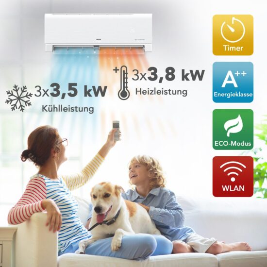 Multi Split Klimaanlage AUX Set – Flexible Klimatisierung für mehrere Räume – Image 5