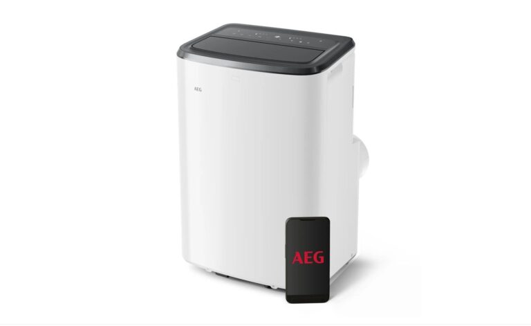 Mobile Klimaanlage AEG AXP26U339CW Comfort 6000 – Smarte und energieeffiziente Kühlung für Ihr Zuhause