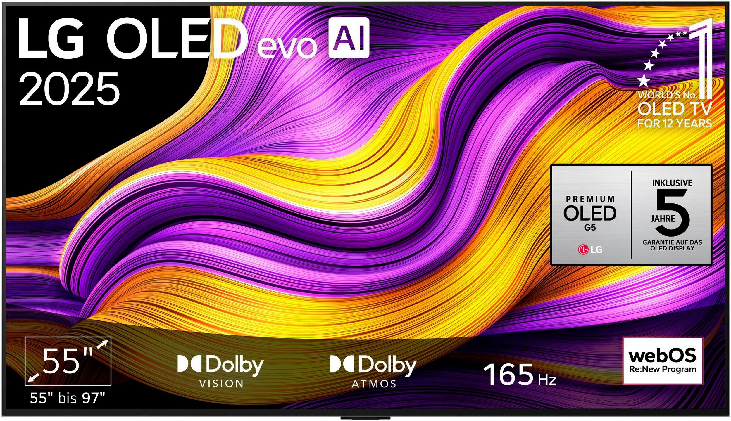 Fernseher LG OLED55G49LA – 55" 4K OLED evo AI TV – Image 1