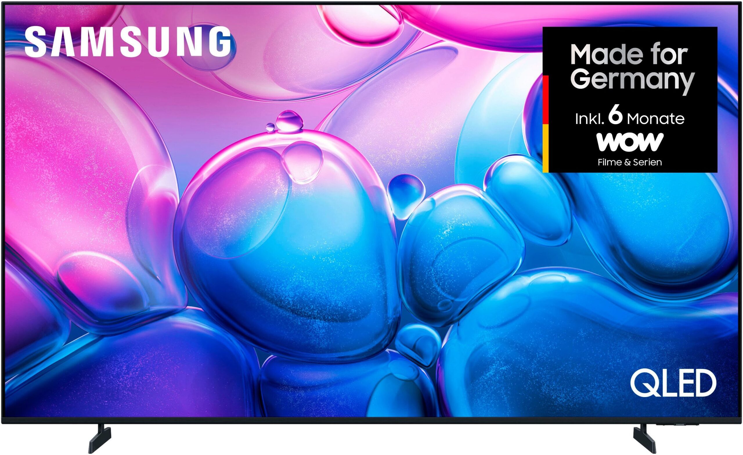 Fernseher Samsung QLED 4K GQ65Q6FAAU 65 Zoll – Image 1