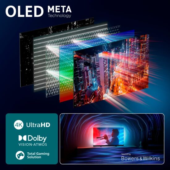 Fernseher Philips OLED910 – 4K OLED Smart TV mit 3-seitigem Ambilight – Image 4