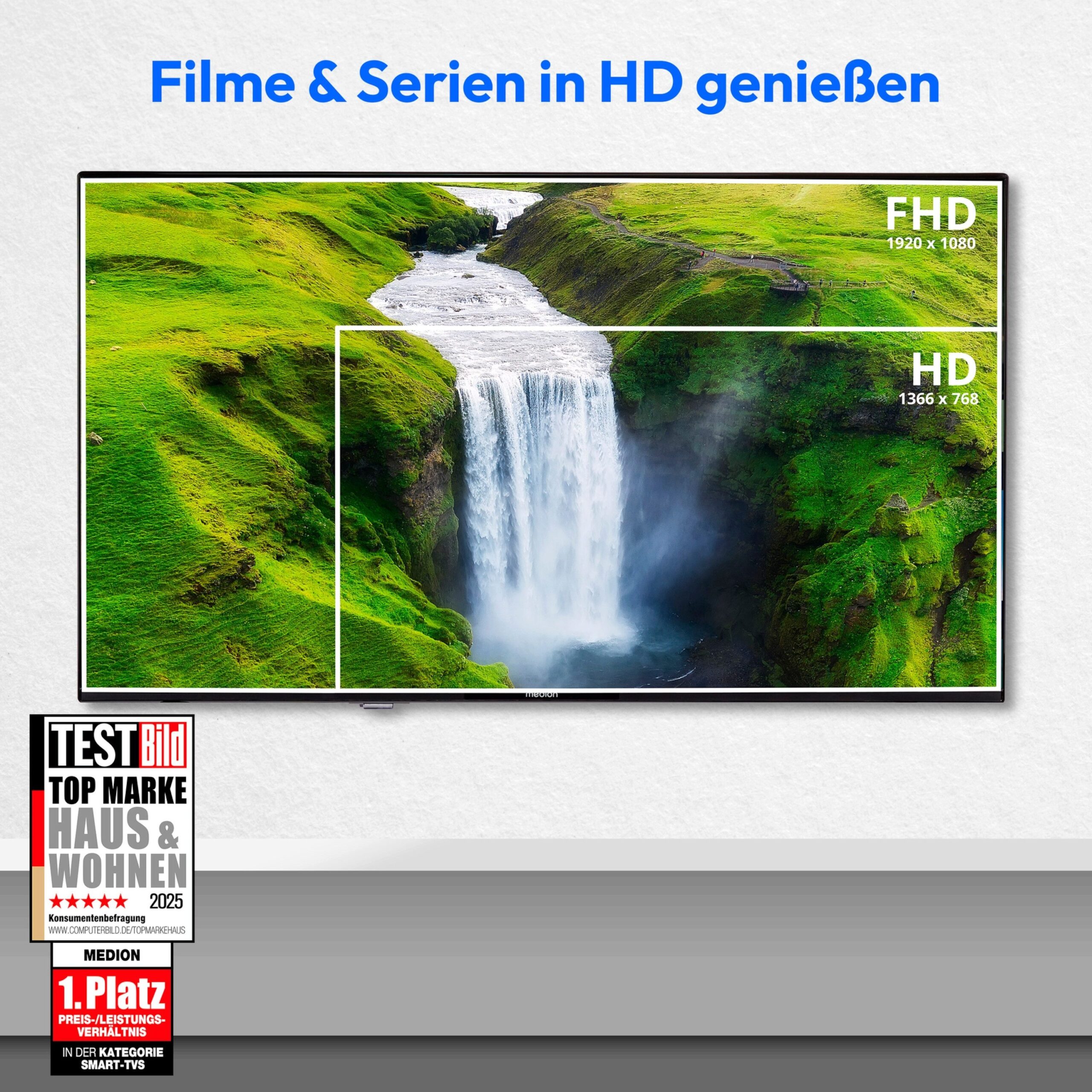 MEDION LIFE P8322500 MD832100 – 32 Zoll Full HD Android Smart TV mit HDR – Image 8