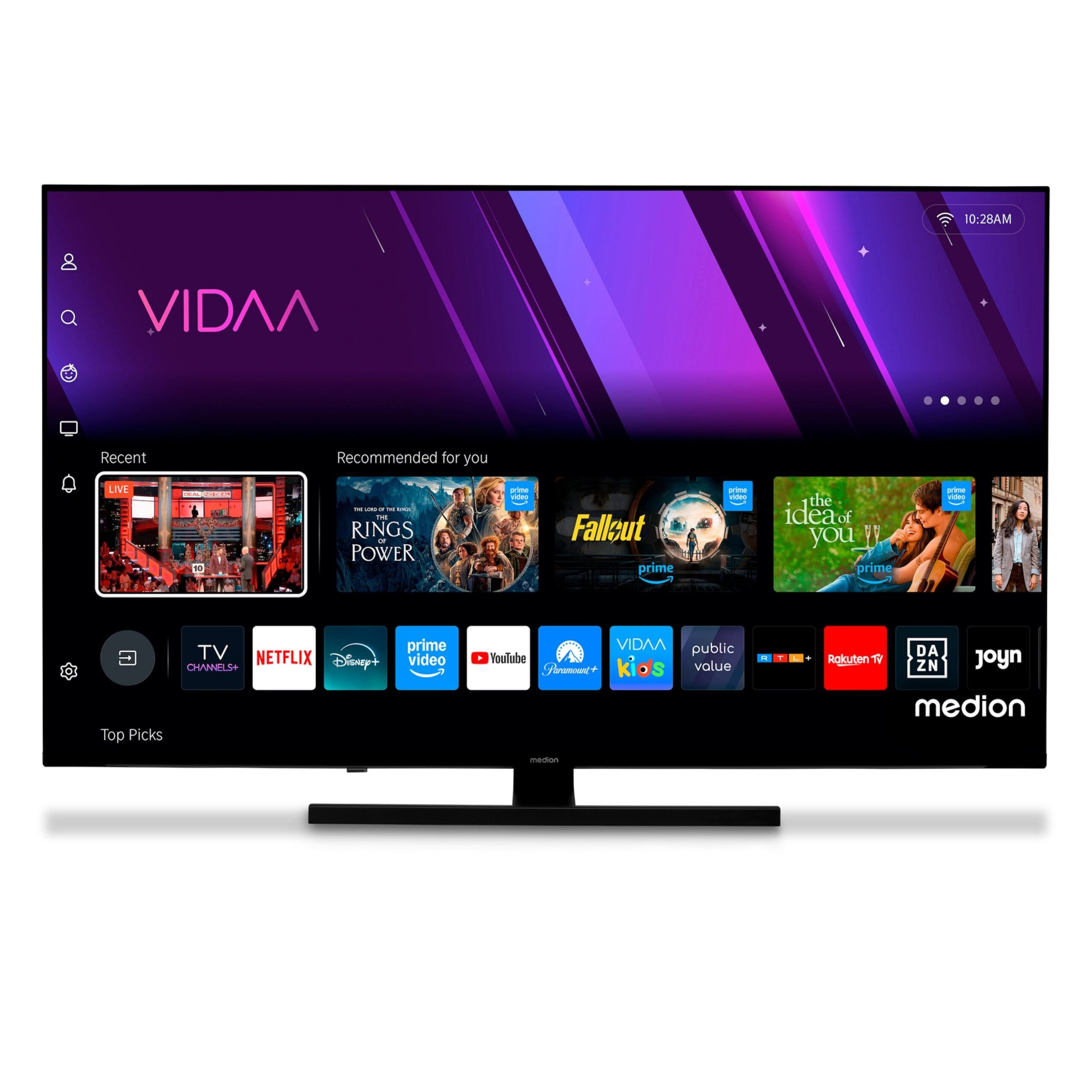 MEDION LIFE X8432504 MD843600 – 4K QLED Smart TV mit Dolby Vision, – Image 1