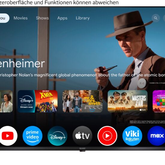 Sharp 4K Ultra HD QLED Google TV – mit QLED großer Farbskala, Dolby Vision HDR – Image 8