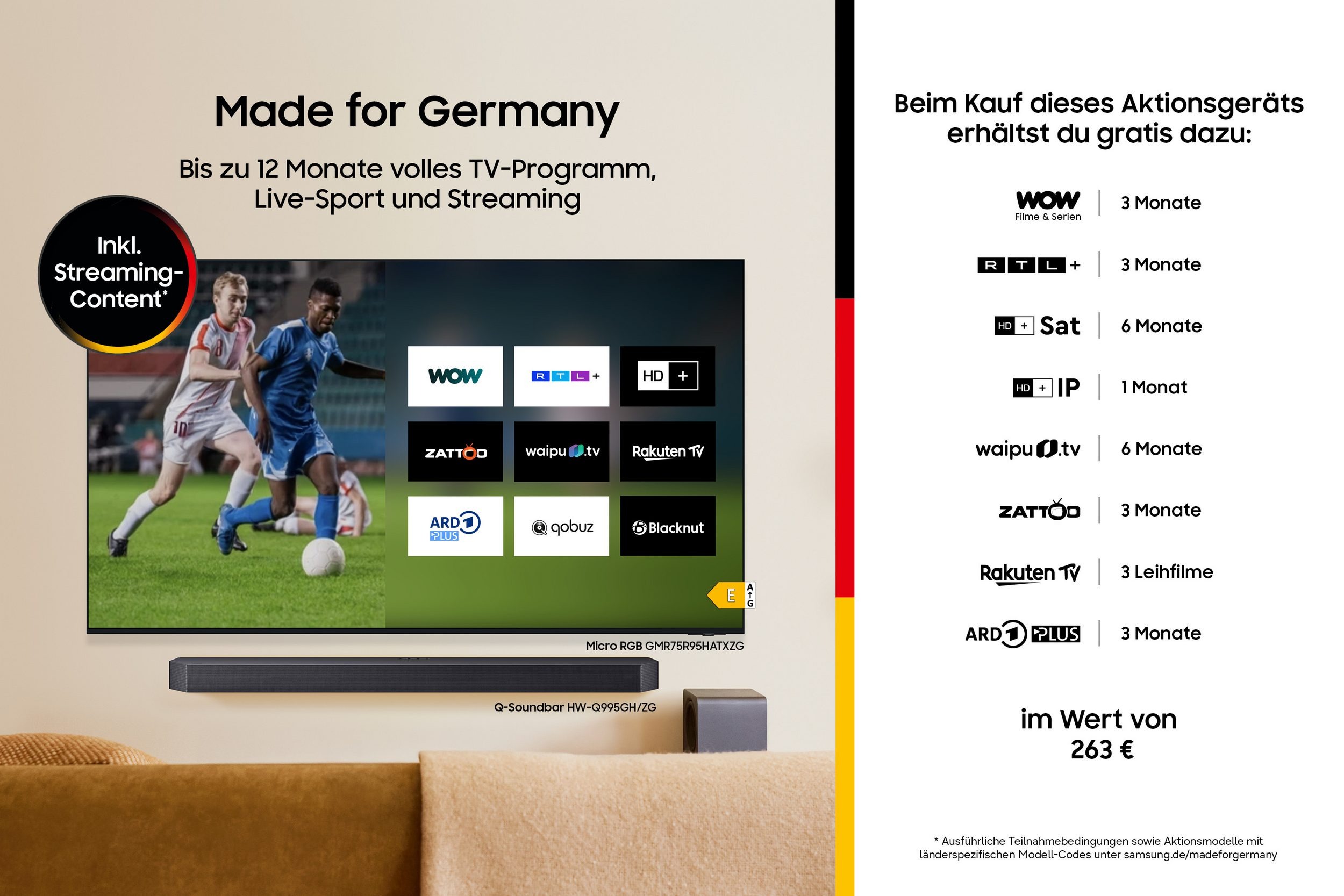 Samsung QLED 4K Q7F2 – 4K QLED AI TV mit Quantum Dot, 100 % Farbvolumen – Image 6