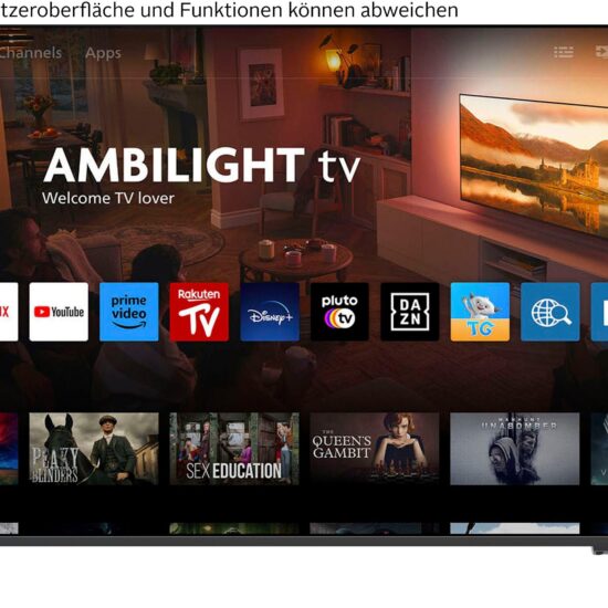Fernseher Philips MLED910 – QD MiniLED, P5 Perfect Picture Engine