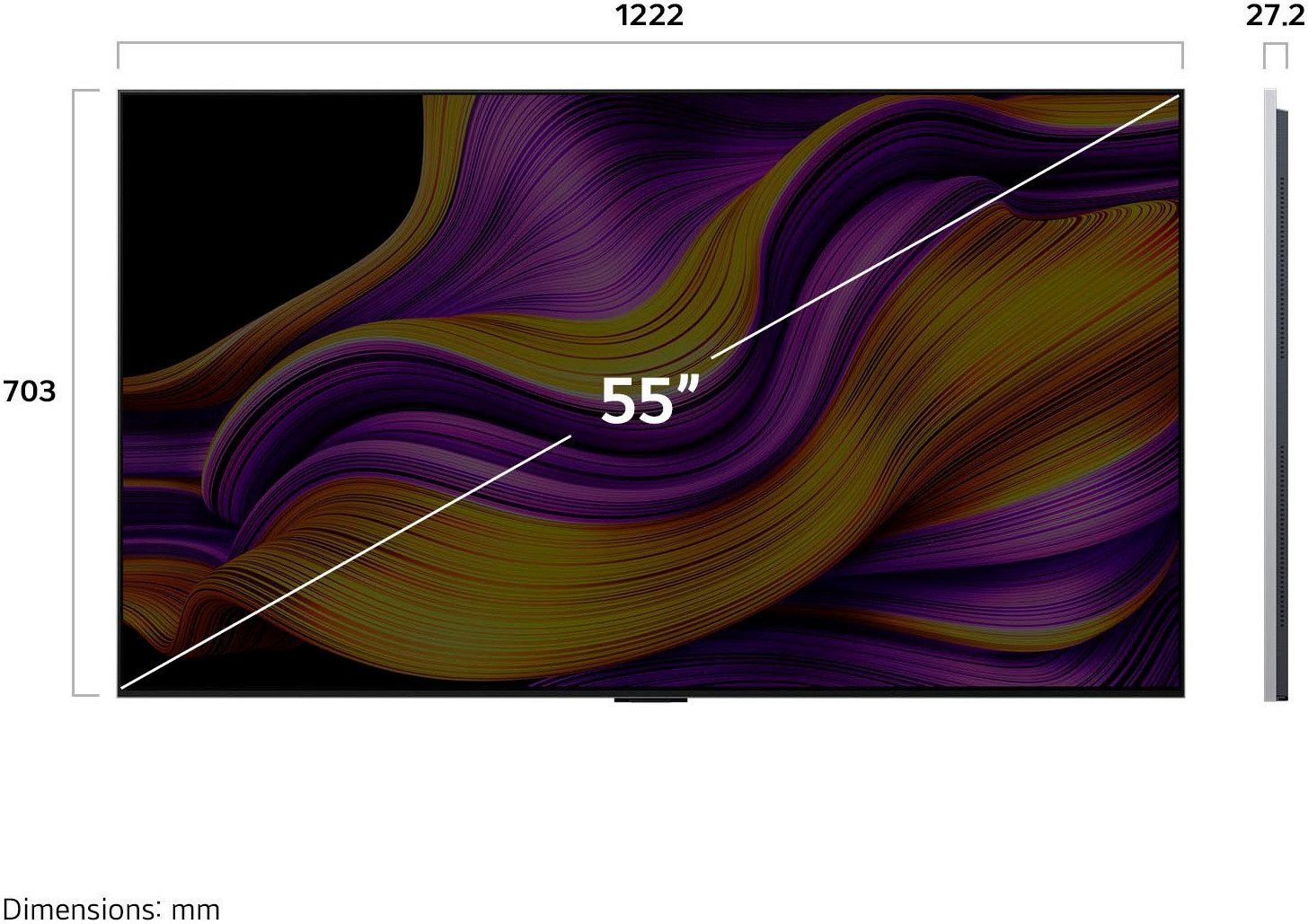 Fernseher LG OLED55G49LA – 55" 4K OLED evo AI TV – Image 2