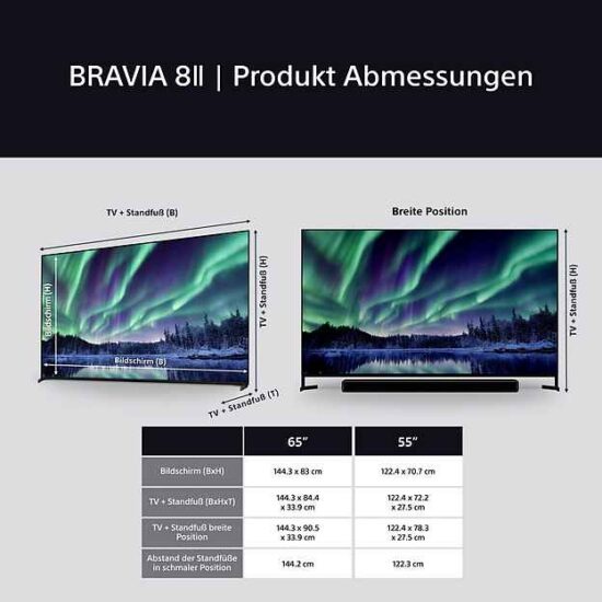 Set Sony 65" BRAVIA 8 OLED-TV + BRAVIA Theatre Bar 8 Soundbar – Image 2