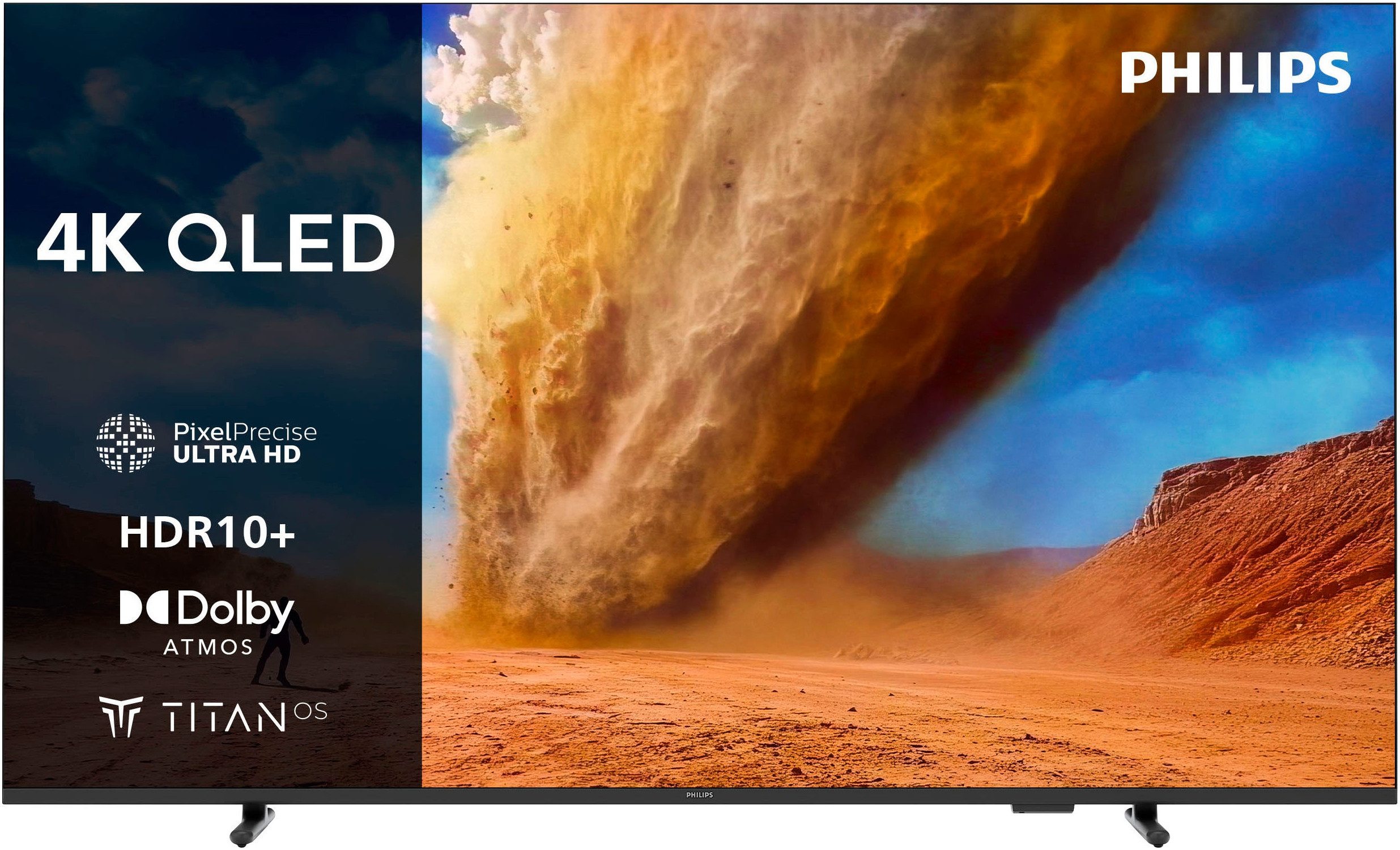 Fernseher Philips 75PUS7800/12 75 Zoll 4K QLED Smart TV – Image 1