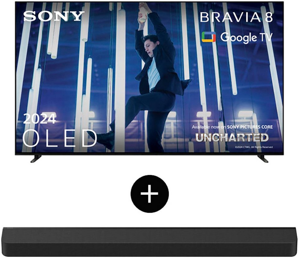 Set Sony BRAVIA 8 OLED-TV & Bravia Theatre Bar 8 Soundbar – Image 2