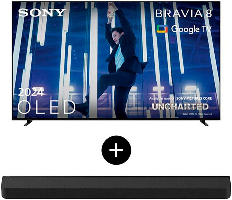 Set Sony 65" BRAVIA 8 OLED-TV & BRAVIA Theatre Bar 8 Soundbar – Image 7