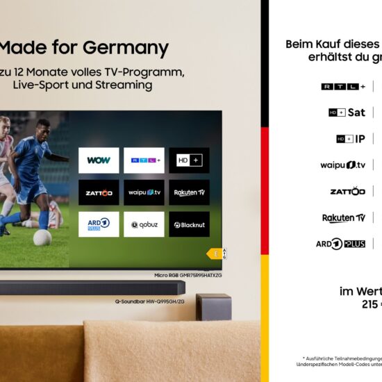 Smart TV Samsung GQ75Q6FAAU – 75 Zoll 4K QLED – Image 8
