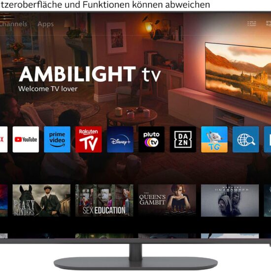 Fernseher Philips PUS9000 – 4K QLED mit 3-seitigem Ambilight, P5 Picture Engine, – Image 7