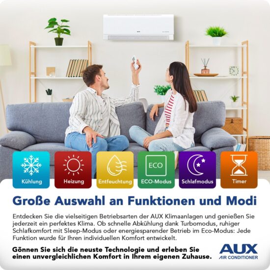Multi Split Klimaanlage AUX Set – Flexible Klimatisierung für mehrere Räume – Image 6