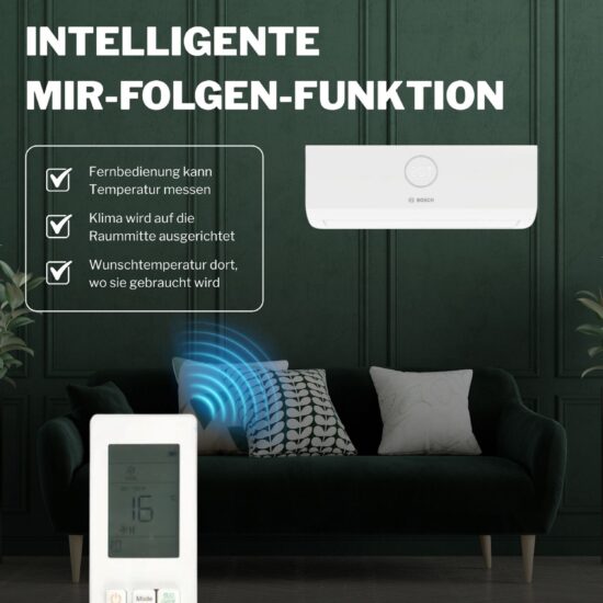 Multi-Split-Klimaanlage Bosch CL5000M 53/2 E + 2x CL3000iU W 20 E – Image 6