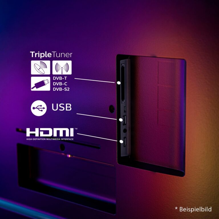 Fernseher Philips OLED810 – 4K OLED Smart TV mit 3-seitigem Ambilight