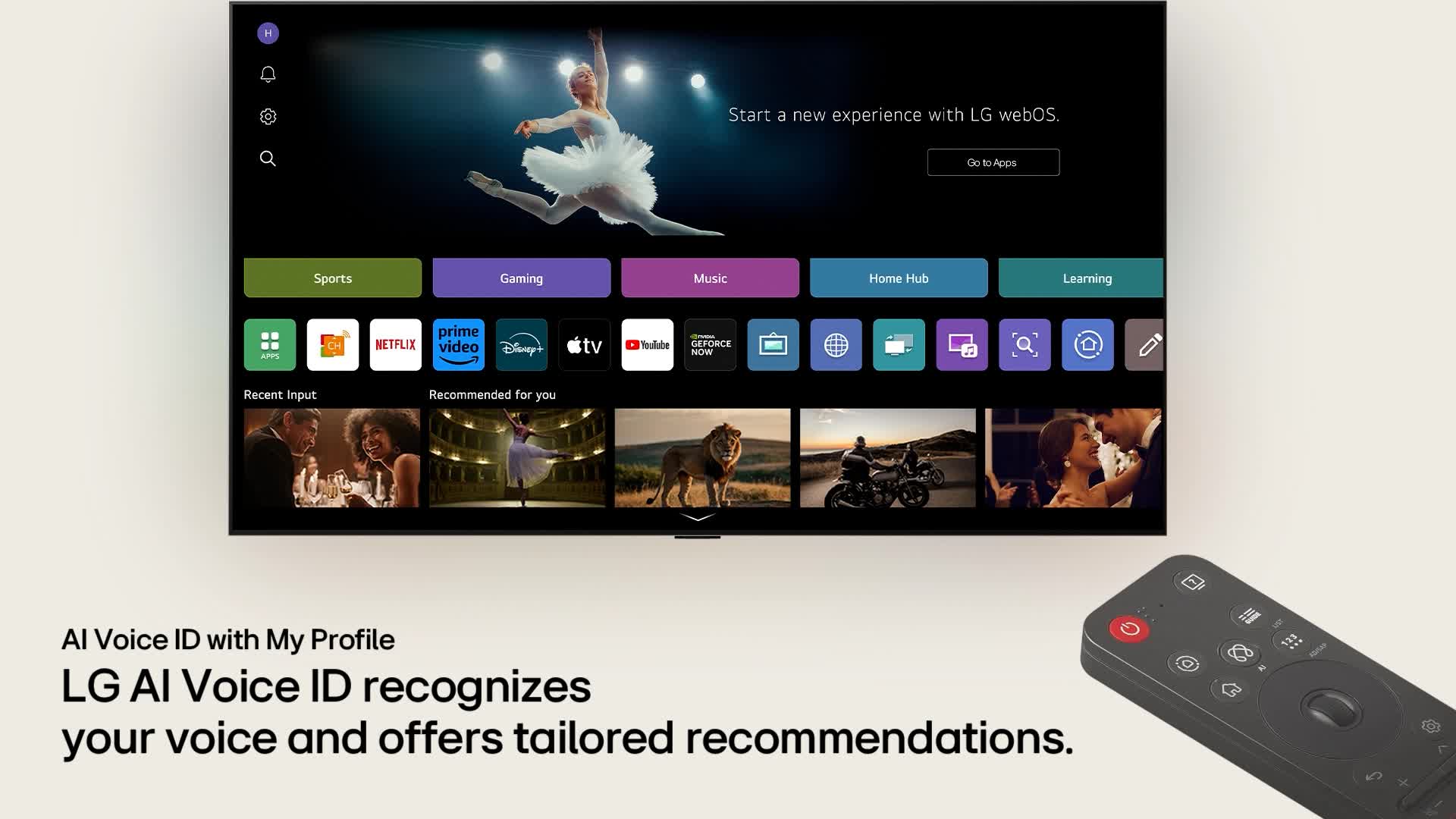 Fernseher LG OLED55G49LA – 55" 4K OLED evo AI TV – Image 3