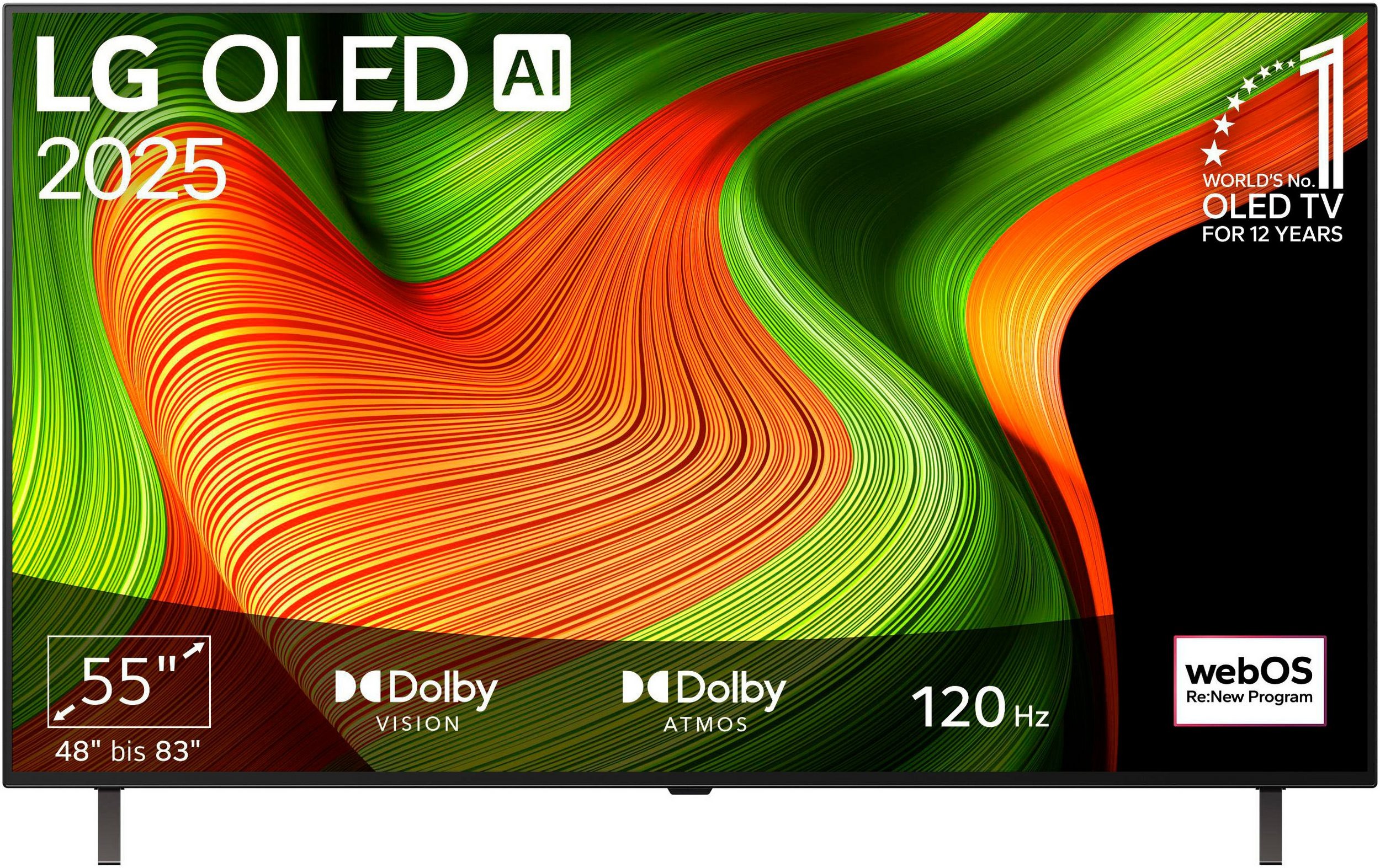 LG OLED AI TV 55 Zoll – Perfektes Schwarz – Image 1