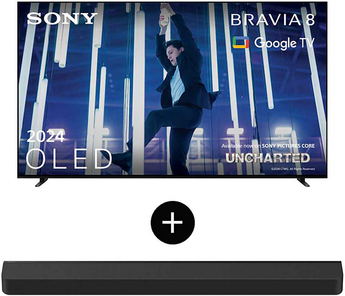 Set Sony BRAVIA 8 OLED-TV & Bravia Theatre Bar 8 Soundbar – Image 1