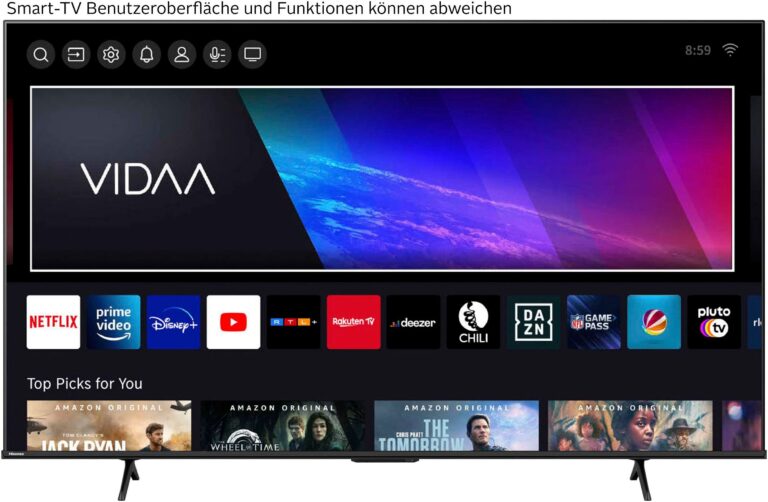 Hisense QLED 4K E77Q PRO – Quantum Dot Colour,