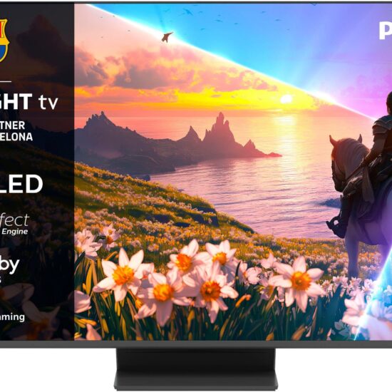 Fernseher Philips PUS8600 – QLED Ambilight Smart TV