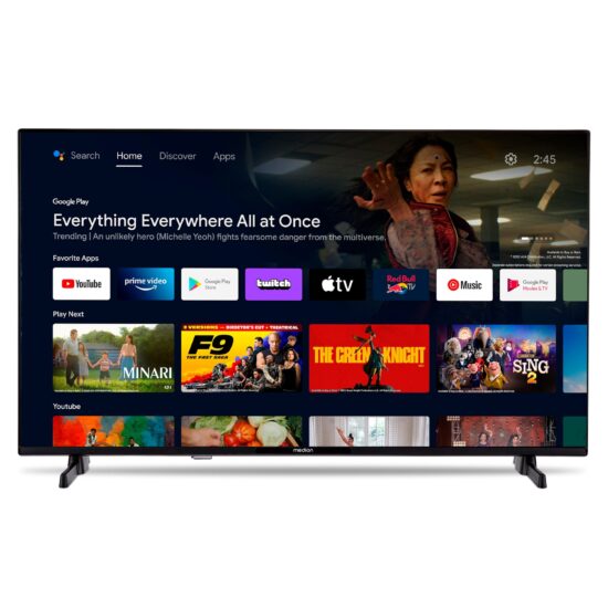 MEDION LIFE P8322500 MD832100 – 32 Zoll Full HD Android Smart TV mit HDR