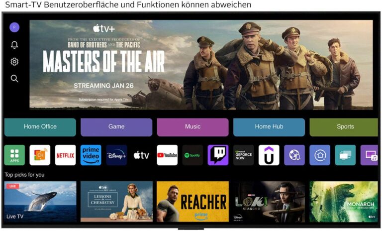 Fernseher LG OLED55G49LA – 55" 4K OLED evo AI TV