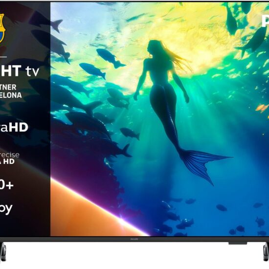 Philips 4K LED Smart TV 55PUS8000/12 – 3-seitiges Ambilight