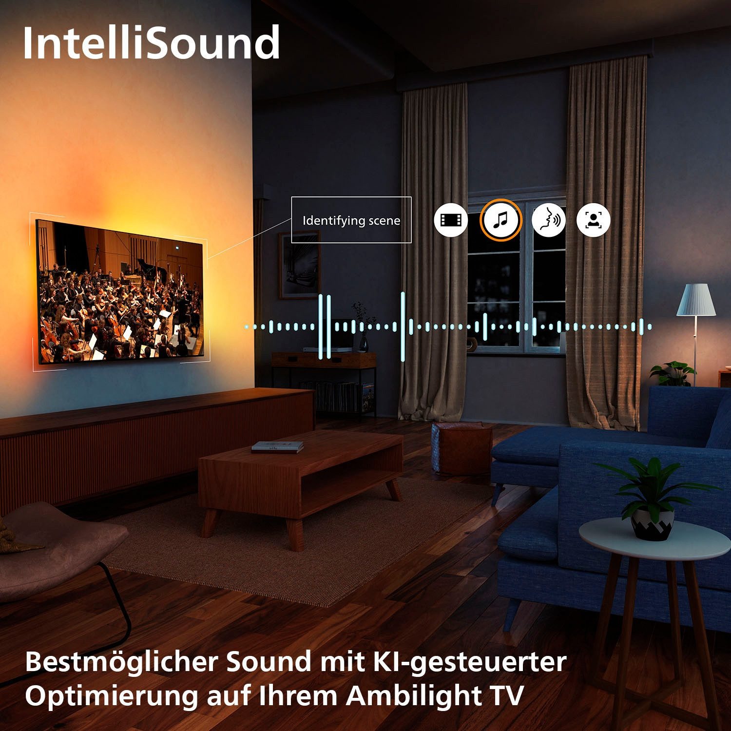 Fernseher Philips 65OLED760 – 65 Zoll OLED TV mit 3-seitigem Ambilight – Image 8