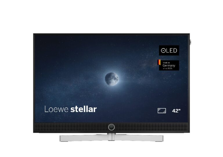 Loewe stellar 42 vi alu black + lava – 100 % Made in Germany