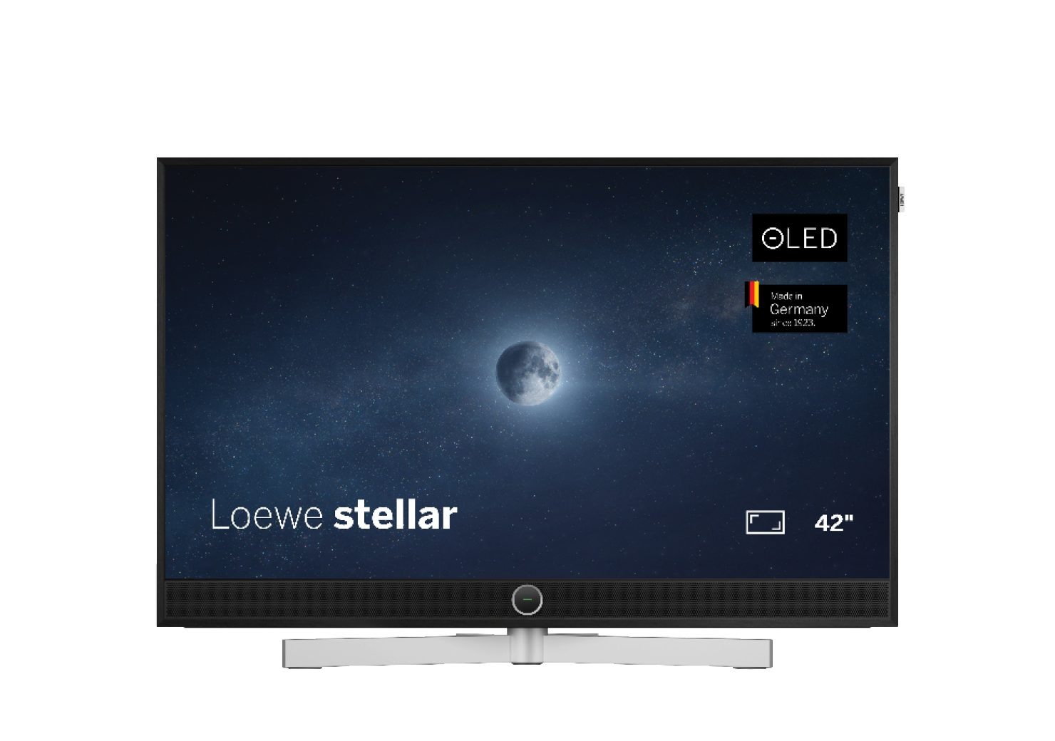 Loewe stellar 42 vi alu black + lava – 100 % Made in Germany – Image 1