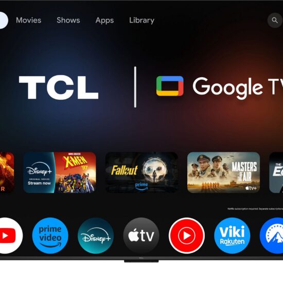 TCL QLED 4K 75P71KX1 – 75 Zoll QLED 4K Smart TV mit Google TV, HVA-Panel