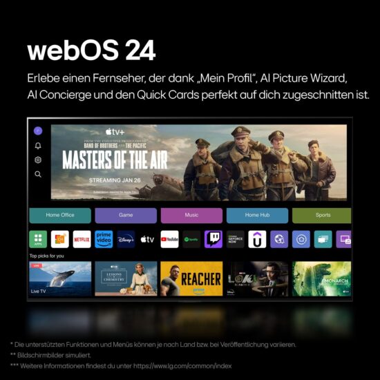 Fernseher LG OLED B45LA 55 Zoll – 4K OLED Smart TV – Image 2