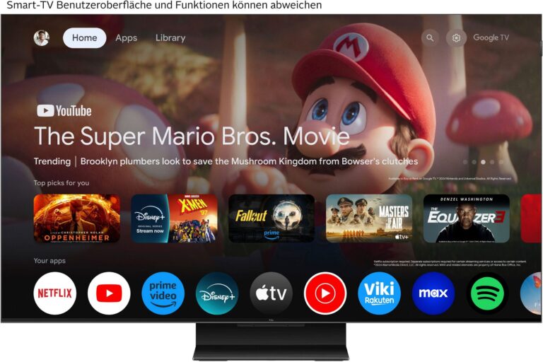 Fernseher TCL 50Q7CX1 50" – QD-Mini-LED mit 144 Hz, HDR10+ Dolby Vision,