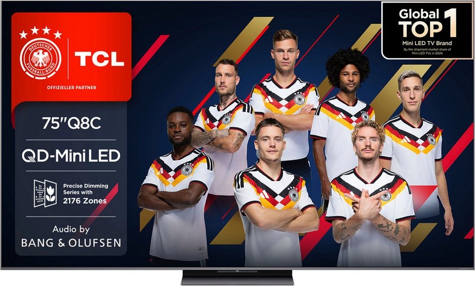 Fernseher TCL 75Q8CX7 – 75 Zoll QD-Mini-LED 4K TV – Image 1