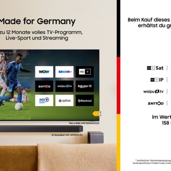 Fernseher Samsung Crystal UHD TV U7099F – 4K Smart TV – Image 6
