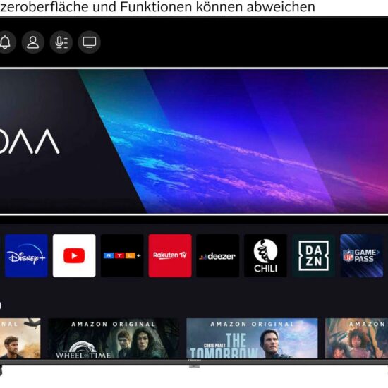 Smart TV Hisense E77Q 4K UHD QLED – Quantum Dot Colour – Image 3
